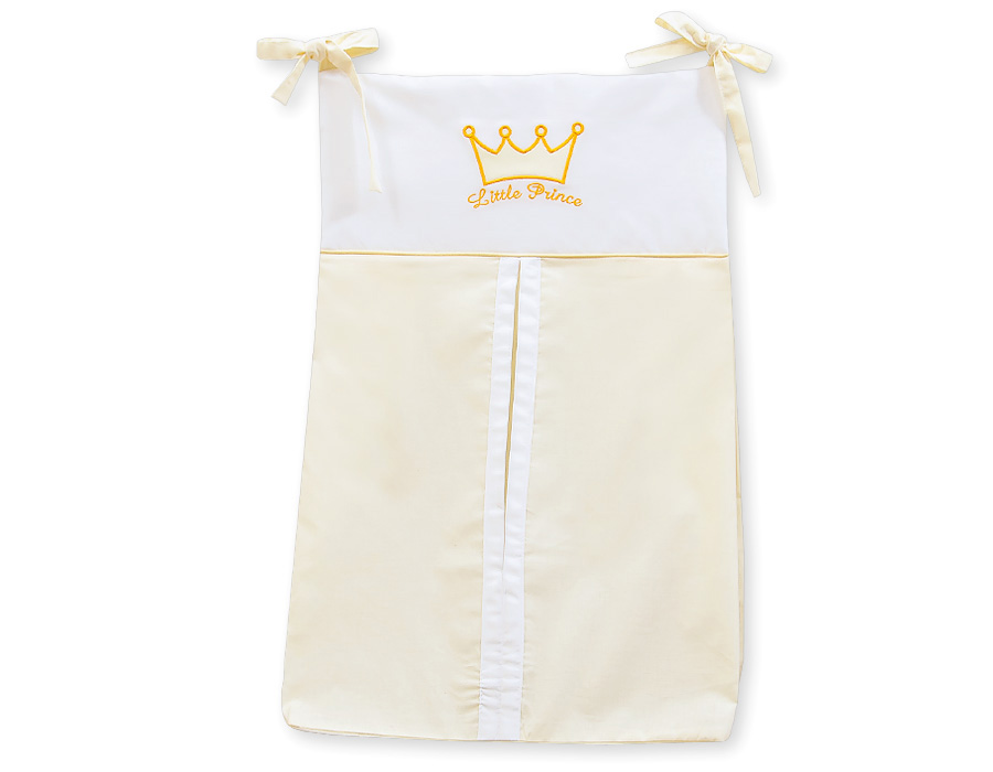 Autiņbiksīšu soma – Mazais princis/princese, krēmkrāsas - Attēls 2