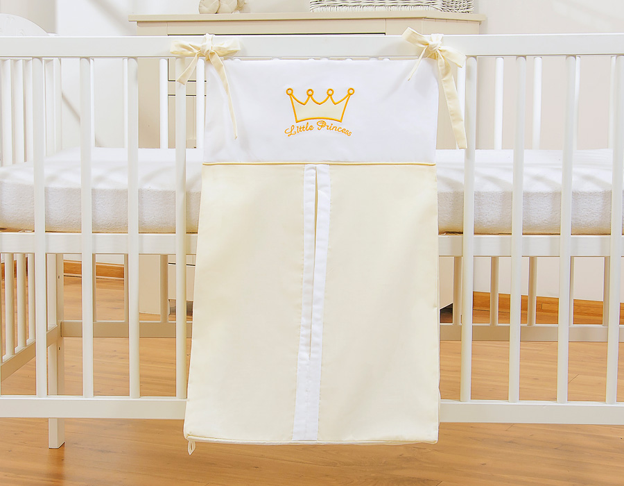 Autiņbiksīšu soma – Mazais princis/princese, krēmkrāsas - Attēls 3