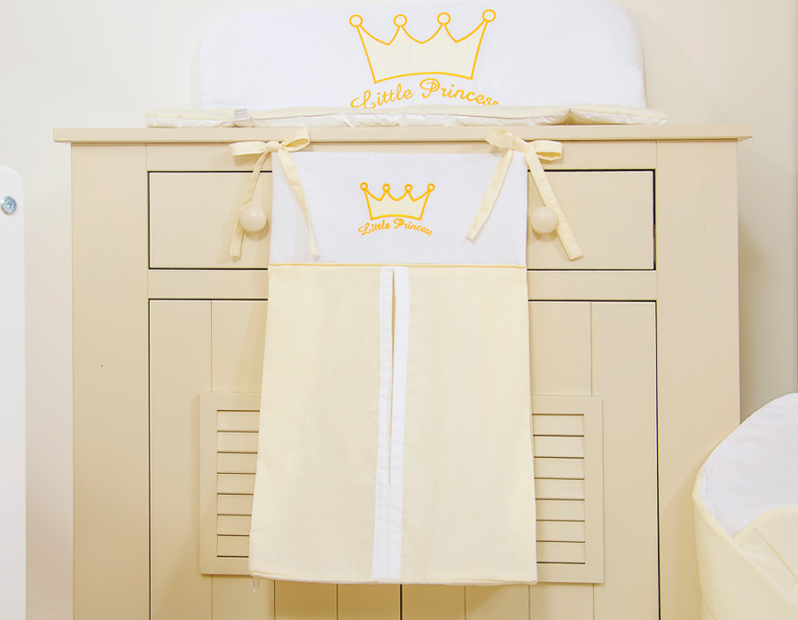 Autiņbiksīšu soma – Mazais princis/princese, krēmkrāsas - Attēls 4