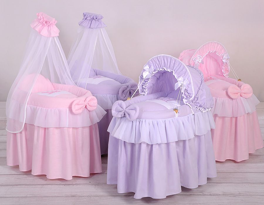 Pīts šūpulītis lellēm ar jumtiņu, Mazā princese — rozā