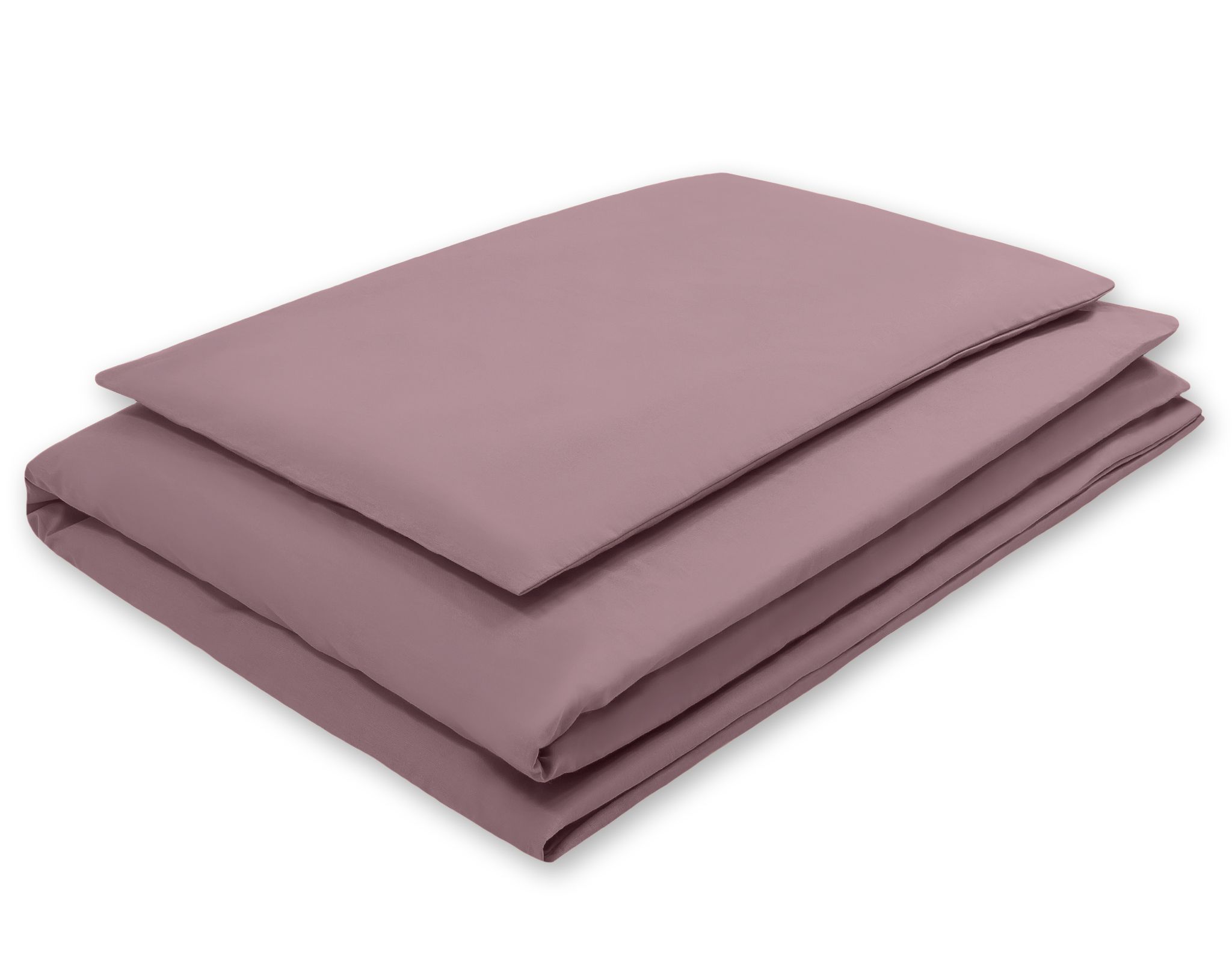 Cotton children's bedding set, 2 pieces, pillowcase 60x40 cm and duvet cover 120x90 - pastel violet
