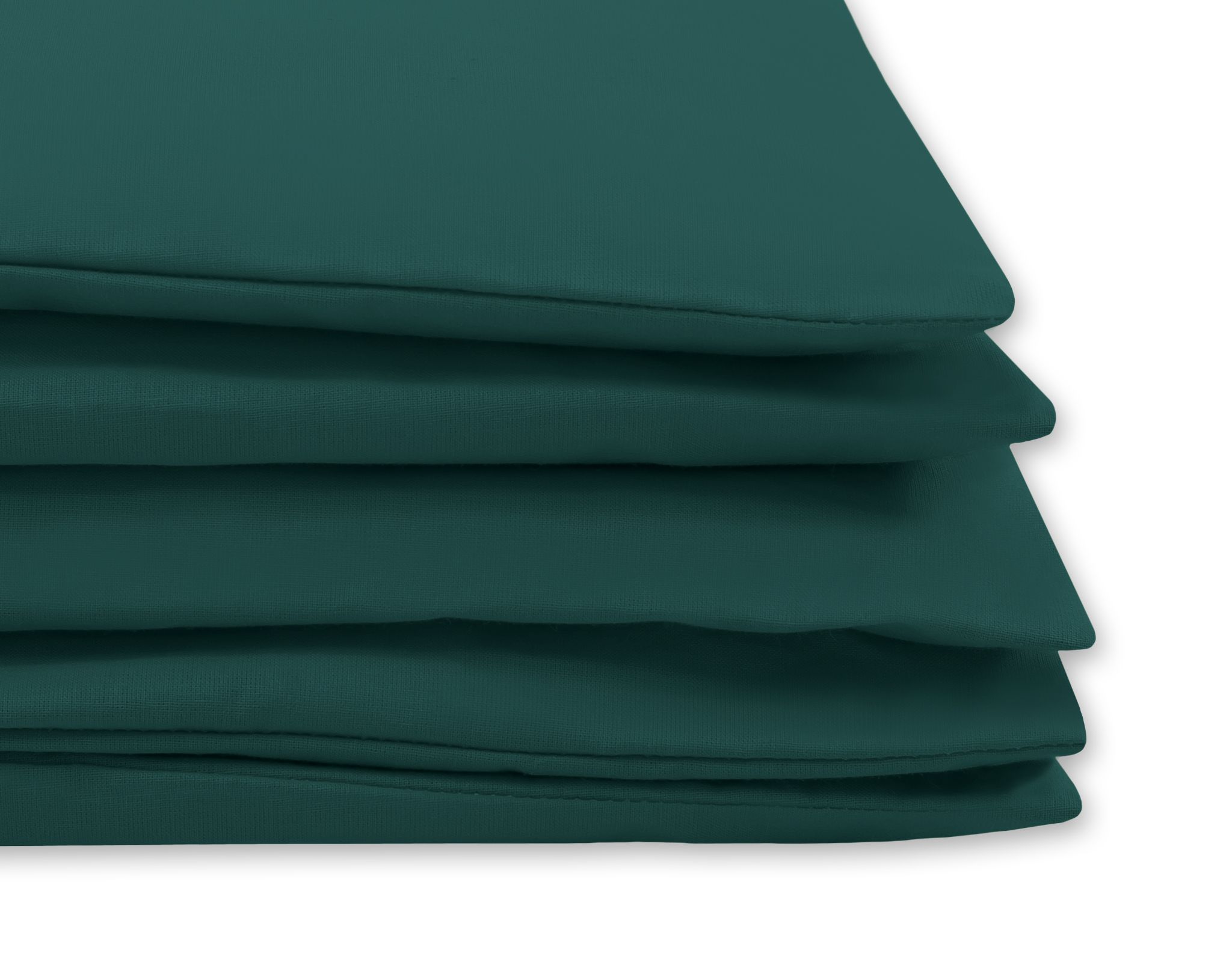 Cotton children's bedding set, 2 pieces, pillowcase 60x40 cm and duvet cover 120x90 cm bottle green
