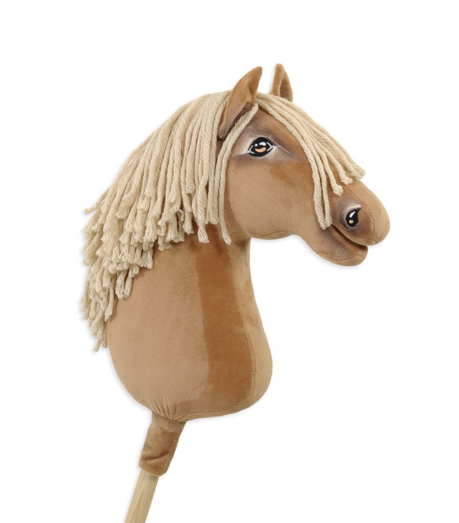 Horse on a stick Super Hobby Horse Premium - palomino horse A3