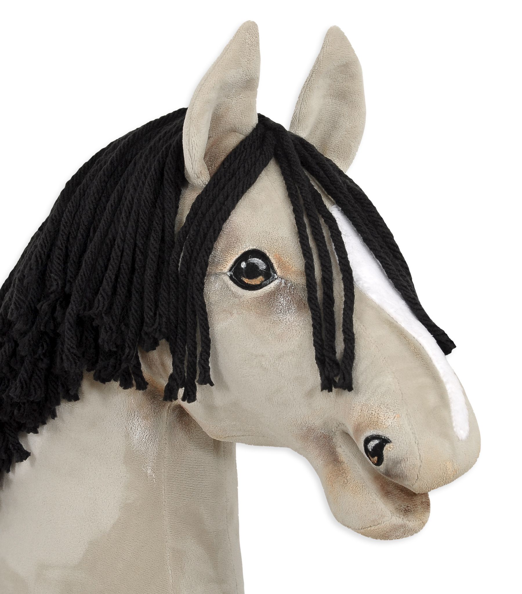 Horse on a stick Super Hobby Horse Premium - light dun horse A3