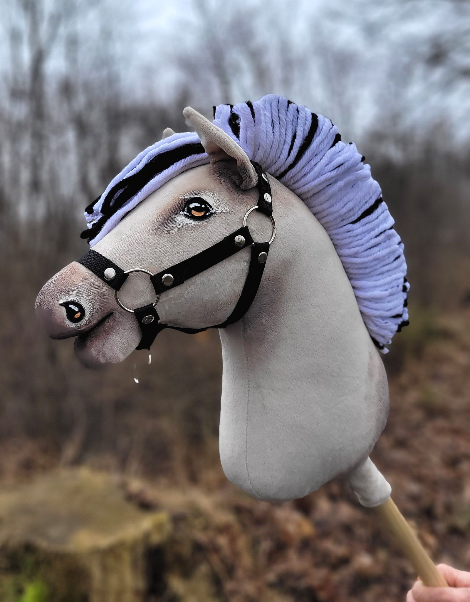 Horse on a stick Super Hobby Horse Premium - fjord horse fjordhest A3