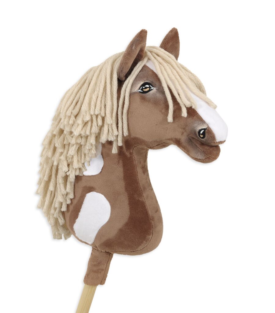 Horse on a stick Super Hobby Horse Premium - western III bay horse A3