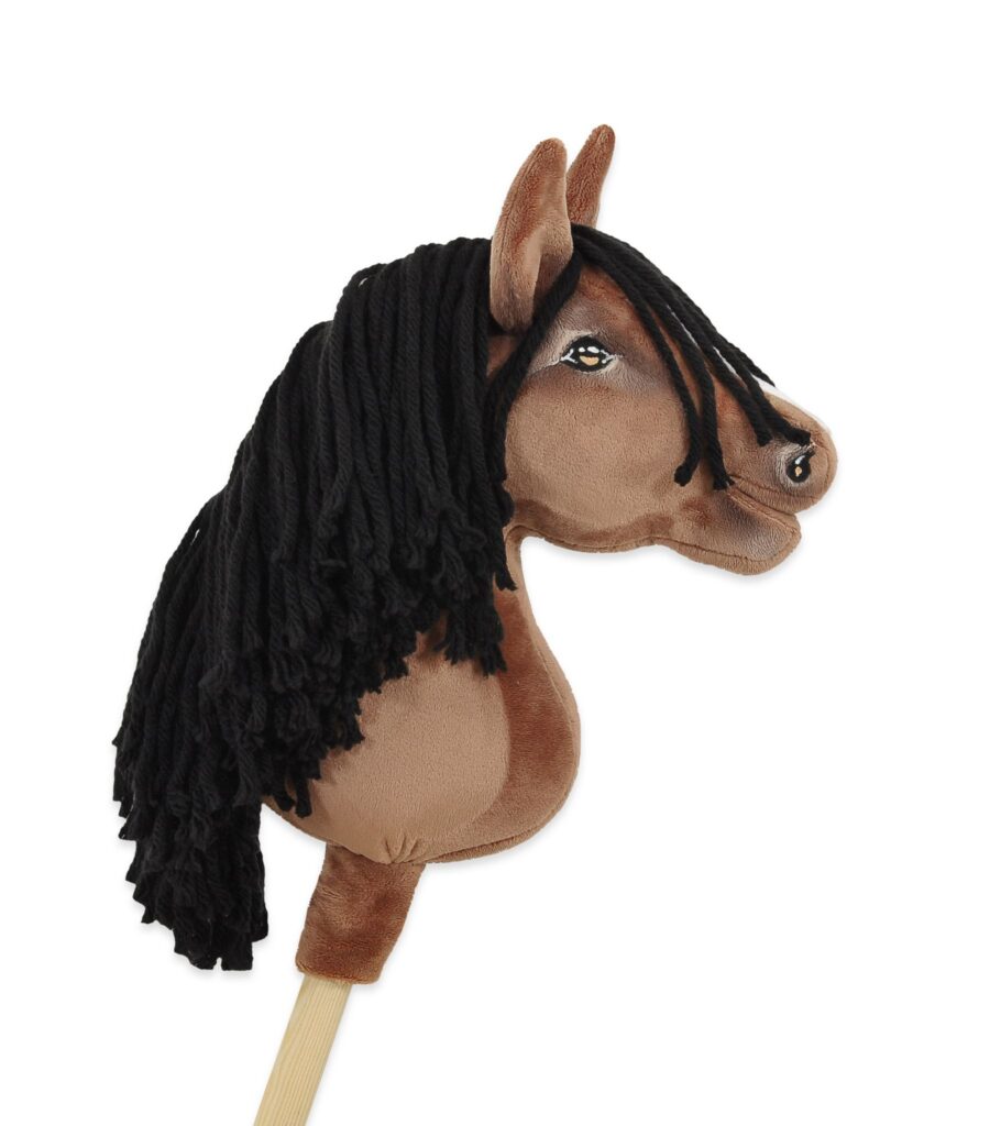 Horse on a stick Super Hobby Horse Premium - bay horse A4