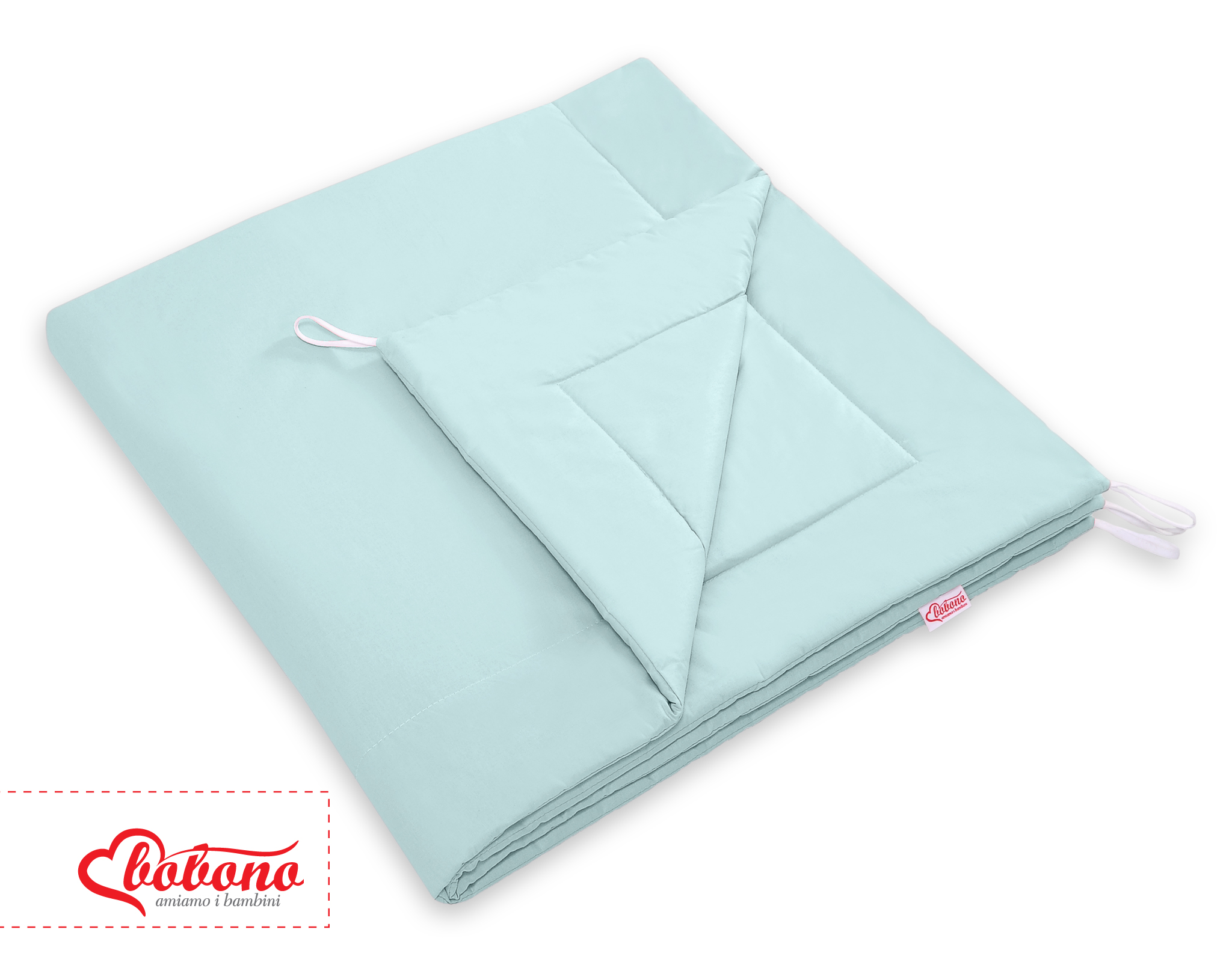 Double-sided teepee playmat- mint