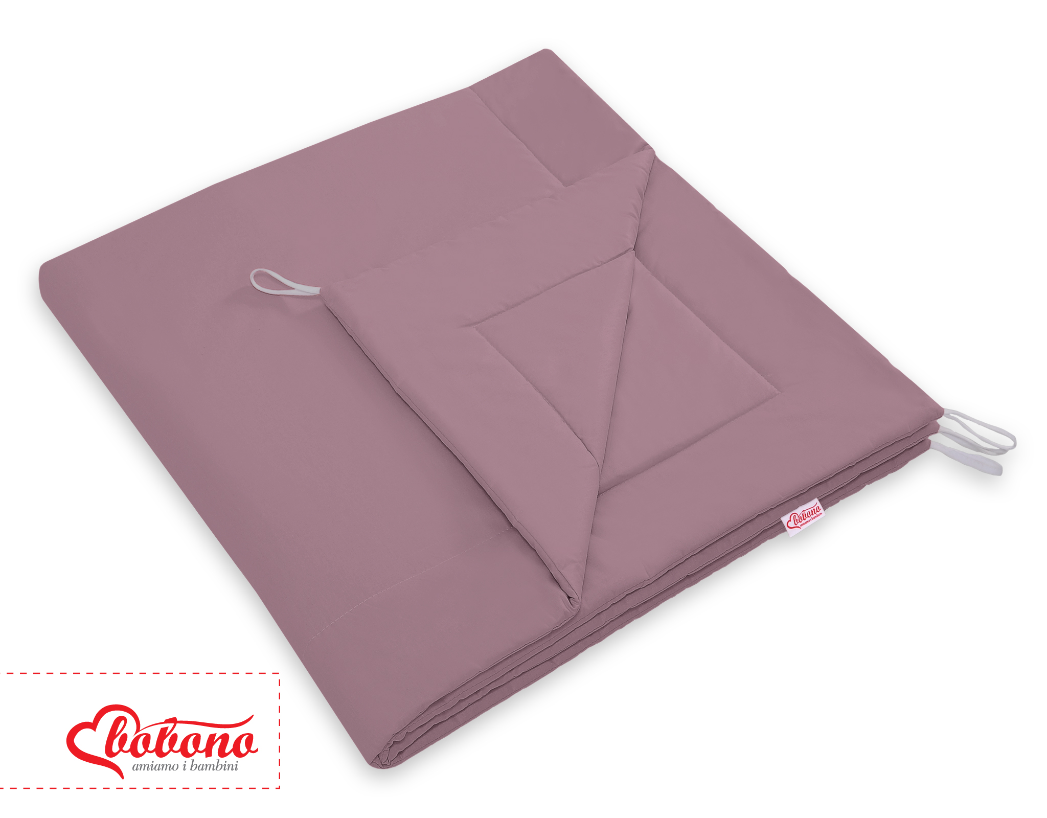 Double-sided teepee playmat- pastel violet
