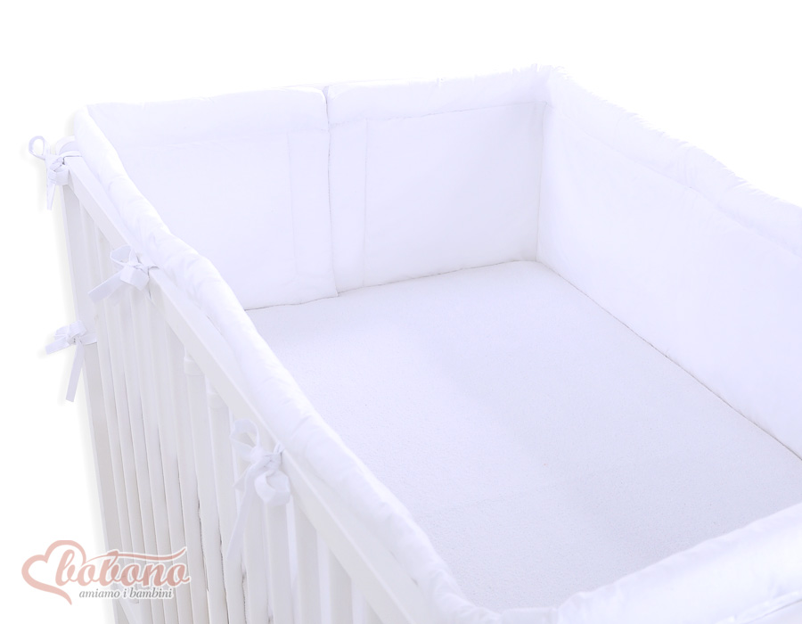 Universālā XXL gultiņas apmalīte – Mazais princis/princese, balta