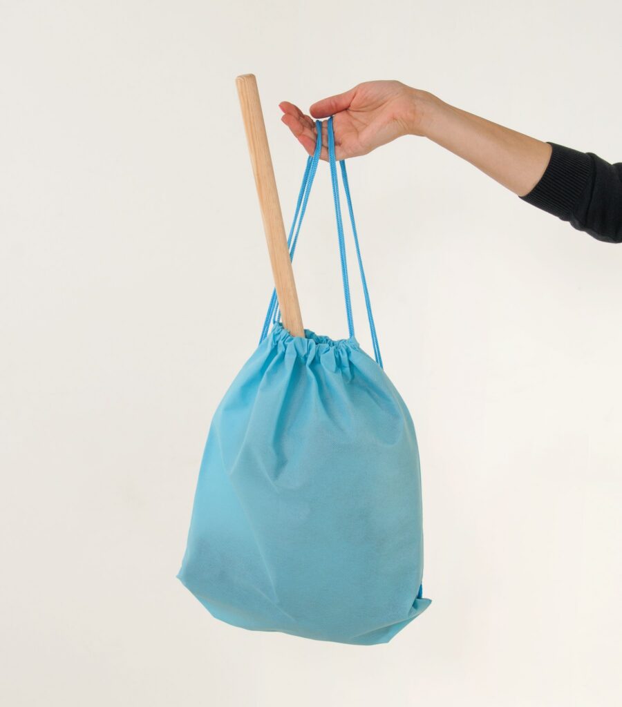 Hobby Horse Backpack for horse and accessories - light turquoise