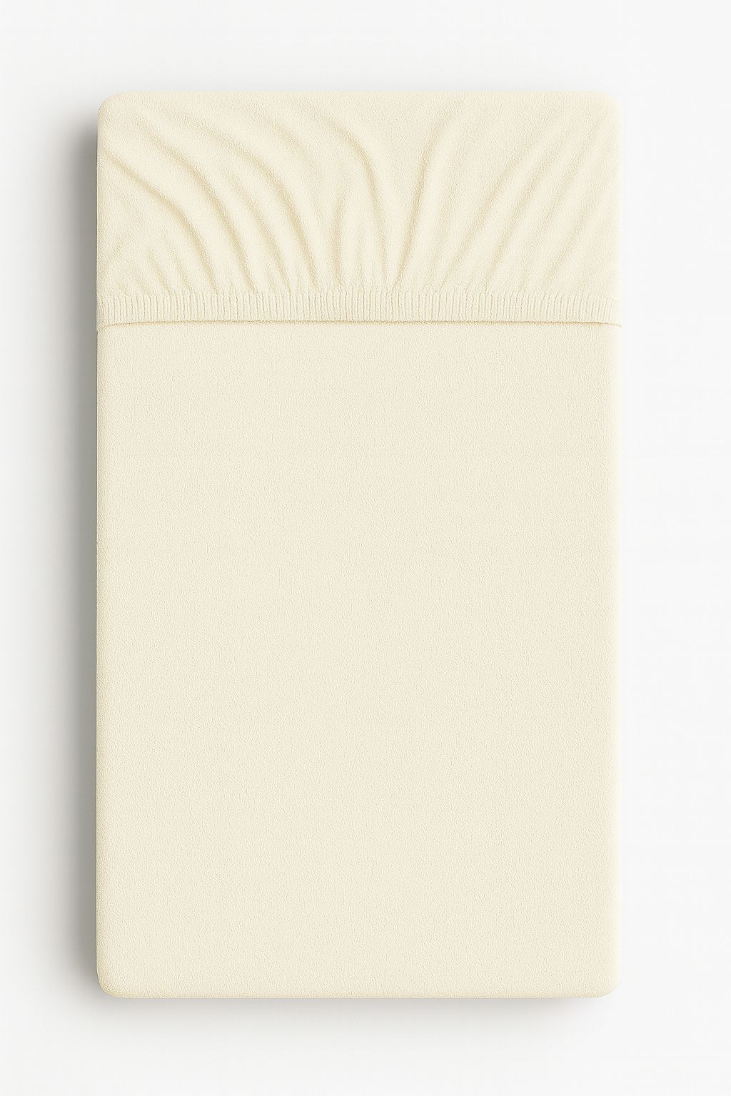 Frotē palags ar gumiju, 120 × 60 cm – krēmkrāsas