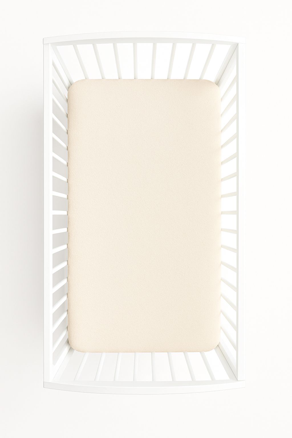 Frotē palags ar gumiju, 120 × 60 cm – krēmkrāsas