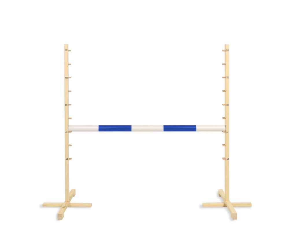 Jumping obstacle for Hobby Horse 120cm, beam blue