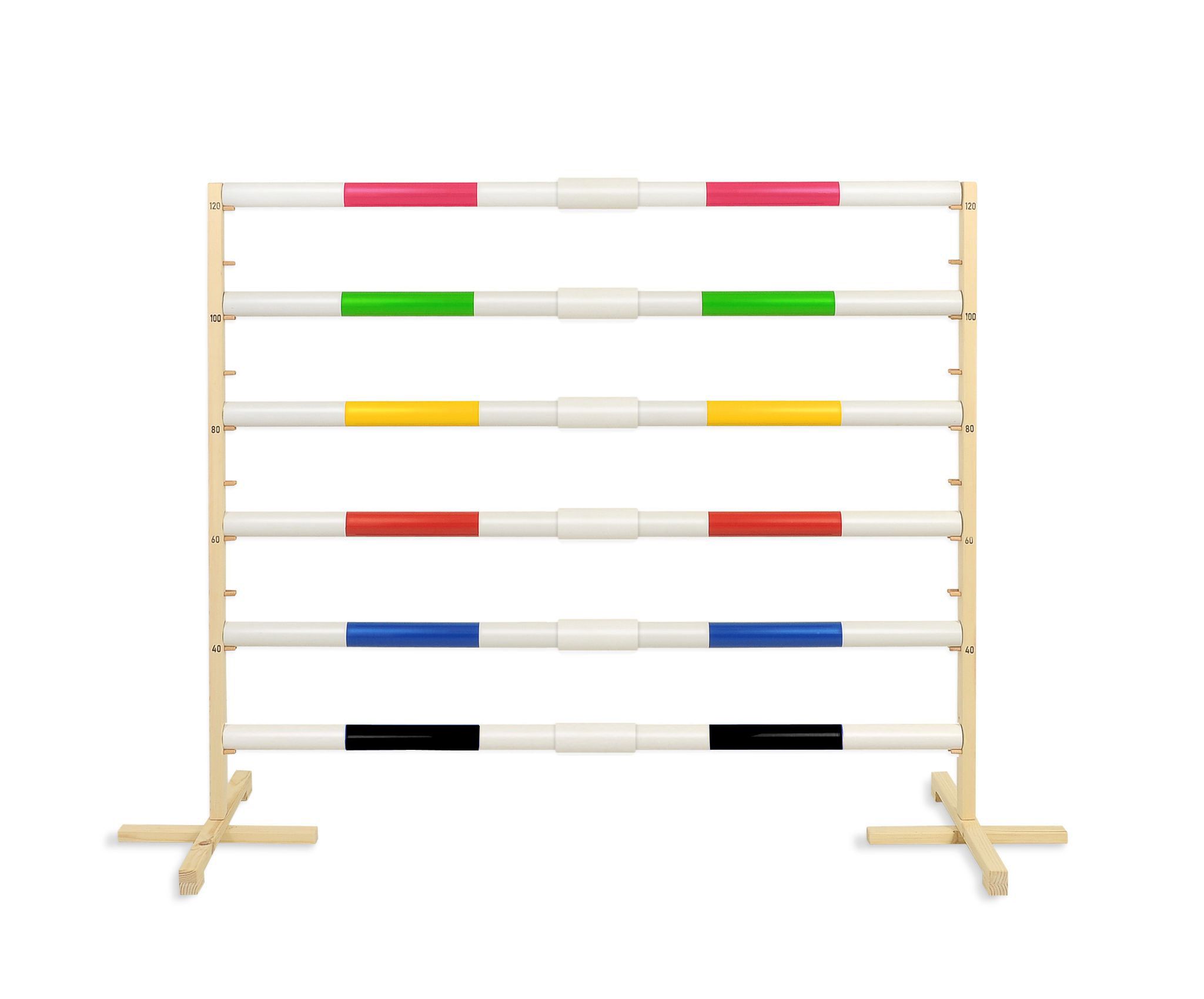 Jumping obstacle for Hobby Horse 160 cm, h-120cm, beam black
