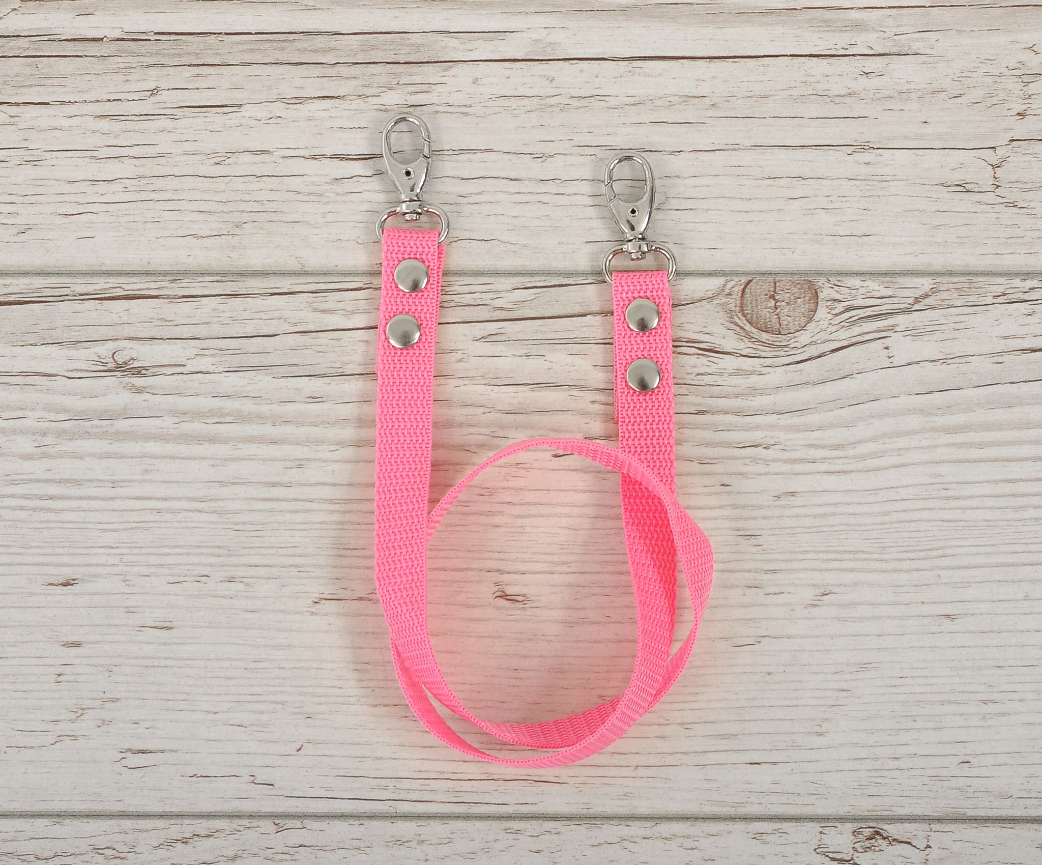 Hobby Horse reins for halters - pink