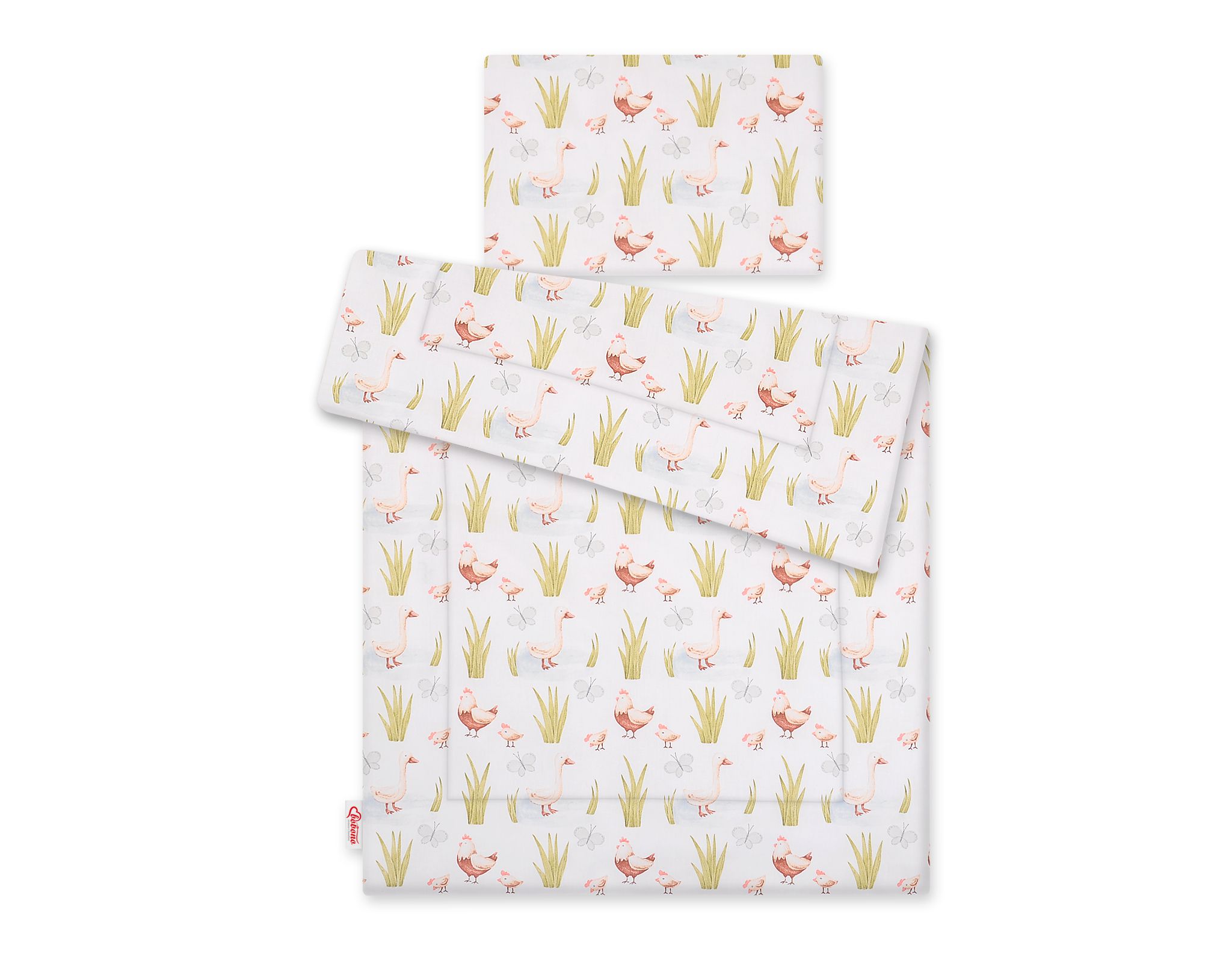 Bedding set 2-pcs with filling 120x90 cm- In the country