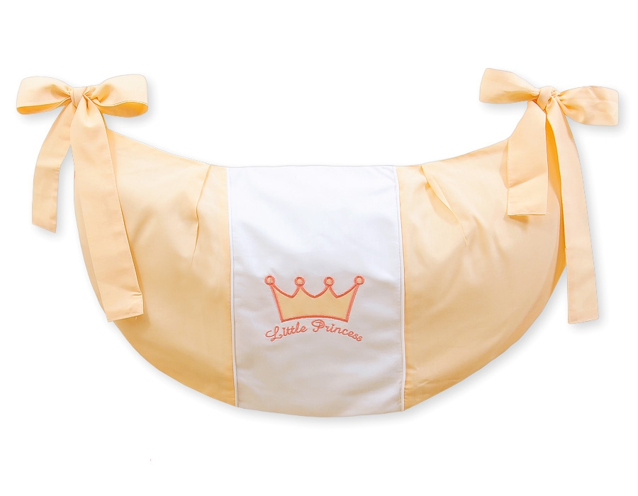 Rotaļlietu soma – Mazais princis/princese, persiku krāsā