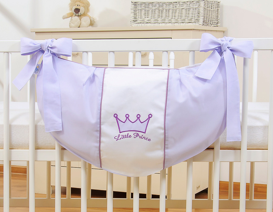 Rotaļlietu soma – Mazais princis/princese, ceriņkrāsas