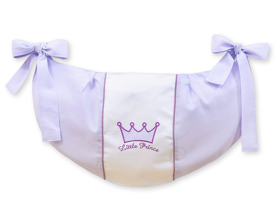 Rotaļlietu soma – Mazais princis/princese, ceriņkrāsas