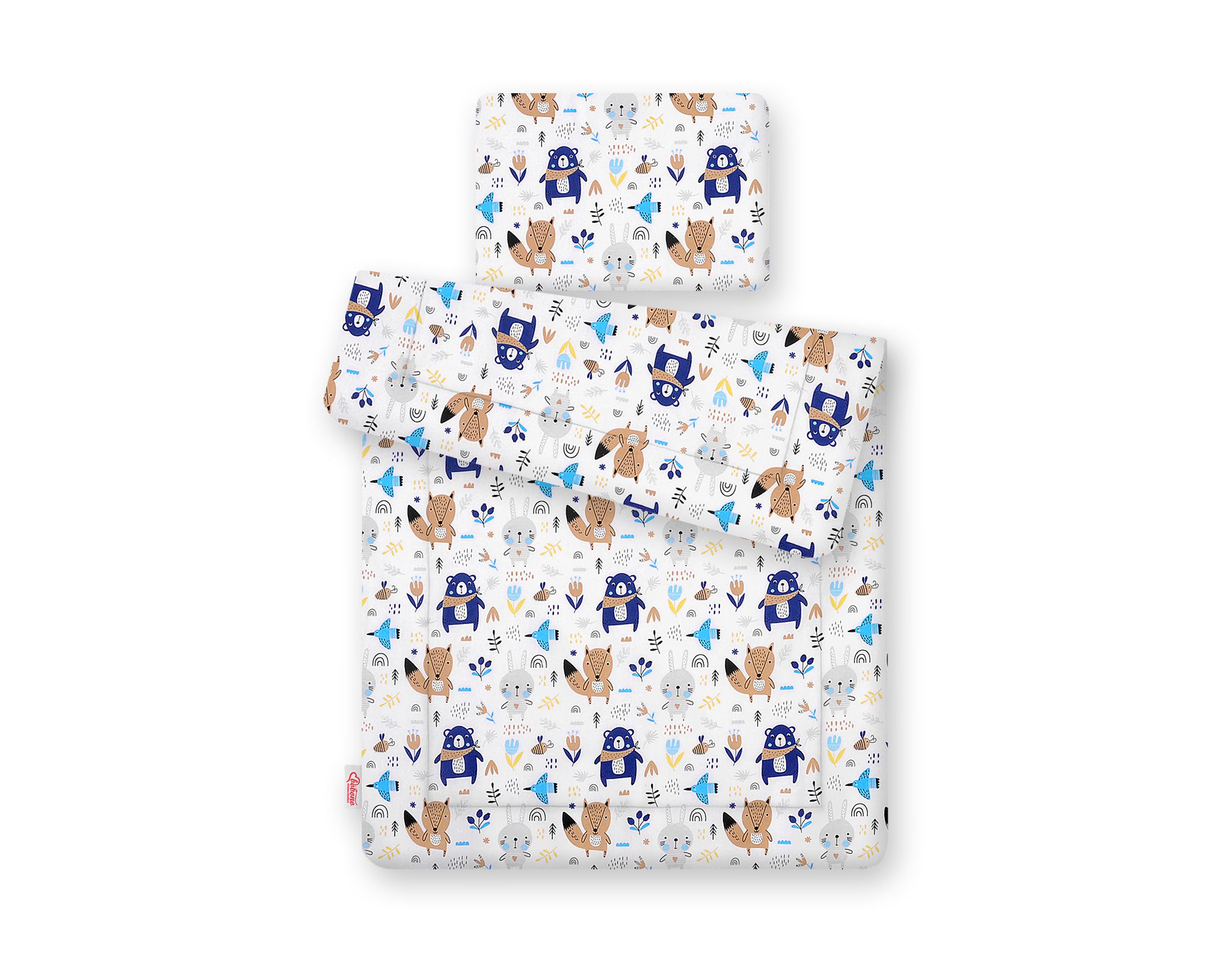 Bedding set 2-pcs 75x100cm NEWBORN- navy blue bears