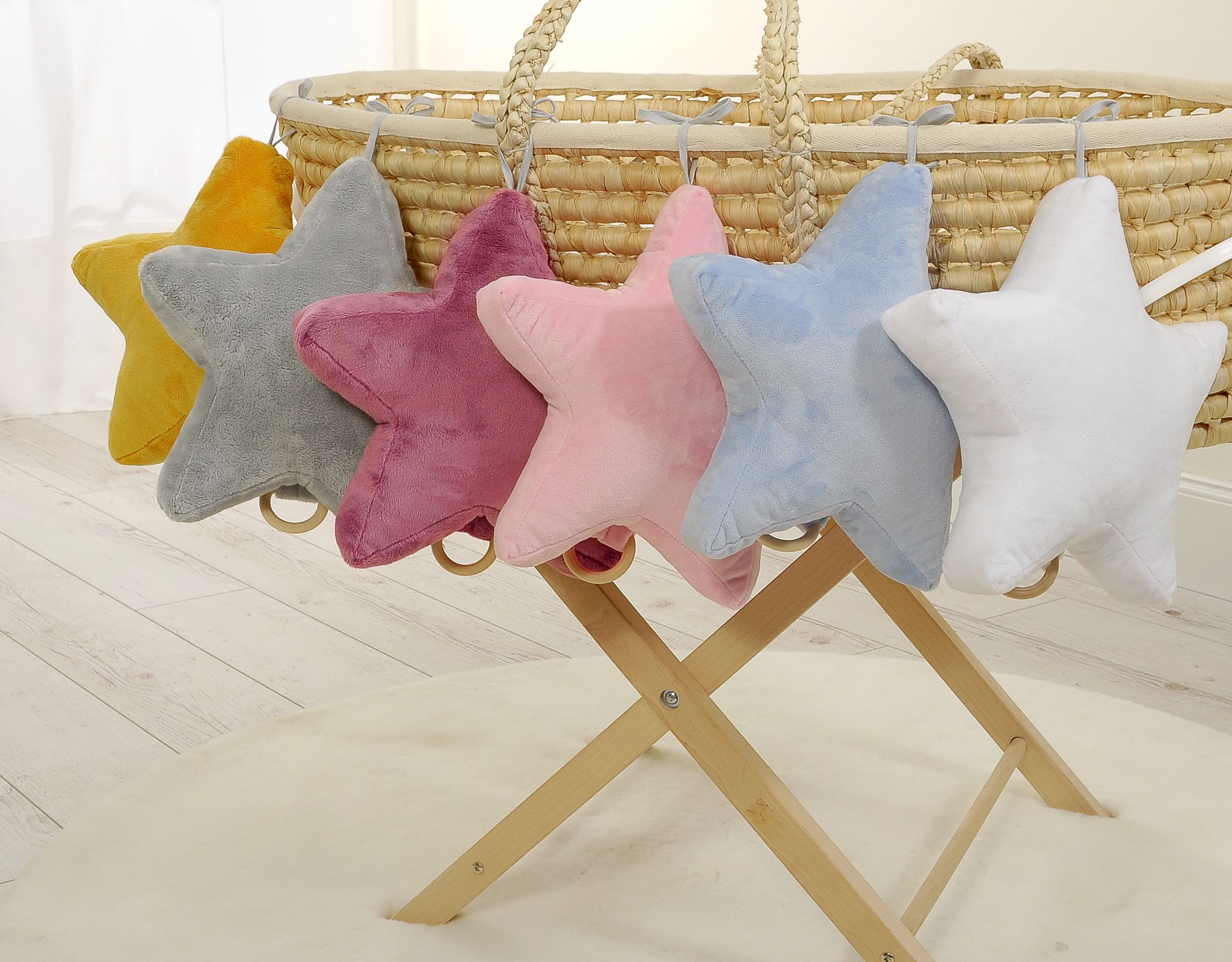Baby music box star - pink
