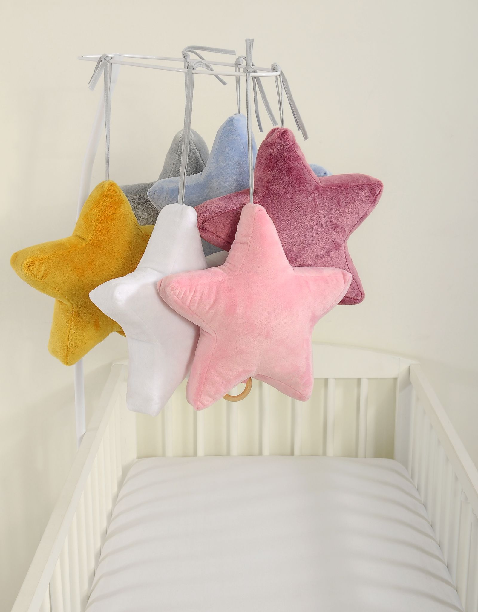 Baby music box star - pink